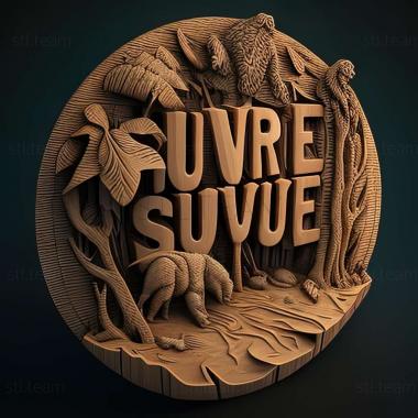 3D model JuSurvive game (STL)